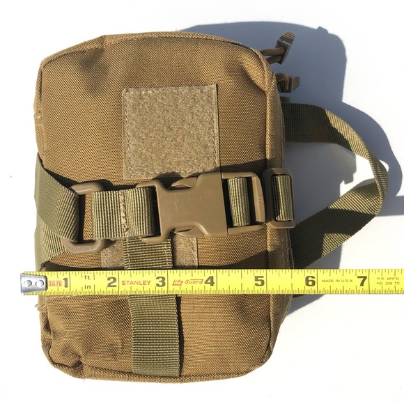 Tactical Quick Release Velcro Strap Handle Pouch 5 x 7 x 2.5 Inche Multipurpose - Picture 11 of 16